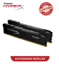 HyperX FURY 16GB DDR4 3200MHz DDR4 CL16 DIMM (Kit of 2) 1Rx8 FURY Black - HX432C16FB3K2/16