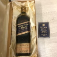 Johnnie Walker Oldest Scotch, blended with 60+ years old.