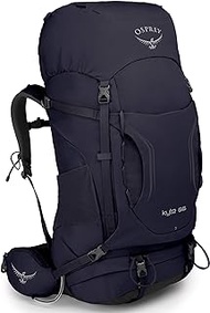 Osprey Women's Kyte 66 Backpacking Backpack, Mulberry Purple, X-Small/Small