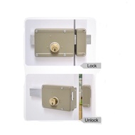 SOLEX Rim Lock Key No.128 /128D (6 Turns)