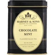 Harney & Sons, Chocolate Mint Tea, 20 Tea Sachets, 1.4 oz (40 g)