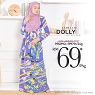 Sabella Dolly baju kurung moden / baju muslimah / baju kurung plus size XS hingga L / kurung ironles