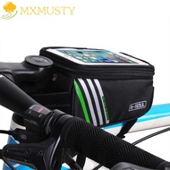 MXMUSTY Bicycle Mobile Phone Bag Bike Accessories Bike Bag Frame Front Top Tube Bag Bike Phone Bag Handlebar Pouch Cycling Bag Bicycle Bags