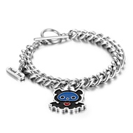 Fesyen Little Devil gelang Girls Ins Niche Design perhiasan tangan peribadi Street fesyen lelaki Titanium Steel Jewelry