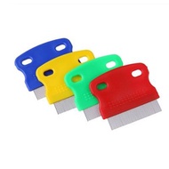 Pet Flea Comb Stainless Steel Pin Dog Hair Cat Kitten Puppy Pin Brush for Dog Cat Kitten Hair Trimme