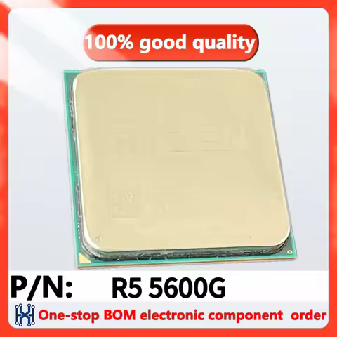 100% good quality Ryzen 5 5600G R5 5600G 3.9GHz 6-Core 12-Thread for AM4 Palletized but without cool