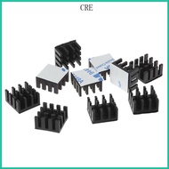 CRE Aluminum Heatsink 14x14x8mm Heat Sink Radiator Cooler Fin with for  Thermal Ta