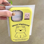 Cute West Highland Puppy Phone Case For Redmi K80 K70 Pro K70E K60E K60 K50 Ultra K40 K30 Pro Plus K