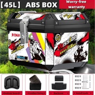 Top Box Motor Givi 45L/57L Storage Motorcycle Stainless Steel Lock Waterproof