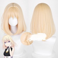 BanG Dream Ave Mujica Misumi Uika Cosplay Wig 45cm Long Heat Resistant Synthetic Hair