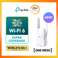 "TP-LINK AX1500 ( 2.4Ghz + 5Ghz ) OneMesh Gigabit Repeater WiFi 6 Wireless Range Extender/ Repeater/