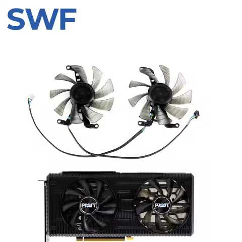 85MM FY09015M12LPA RTX 3060 Cooling Fan Replacement For PALIT RTX 3050 3060 Ti Dual OC Graphics Cool