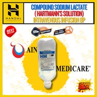 [ READY STOK ] Compound Sodium Lactate ( Hartmann's Solution ) Intravenous Infusion BP, 500mL