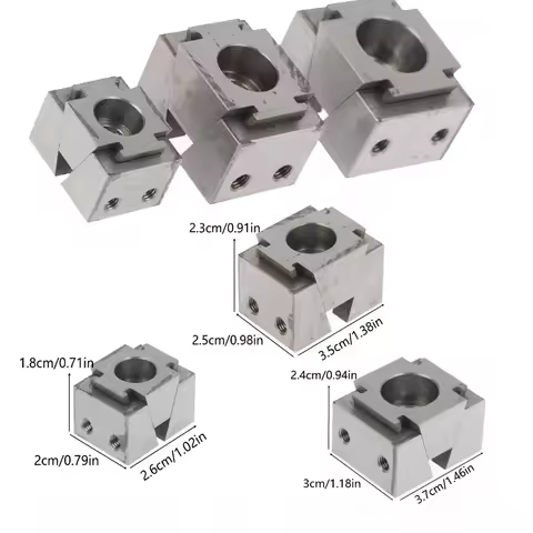 1PCS Metal OK Fixture CNC M6 M8 M10 Multi Station Clamps OK Clamp Wedge Expansion Block Precision Vi