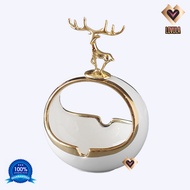 Gold Deer Cigarette Ashtray - Gold Deer Ashtray PREMIUM QUALITY