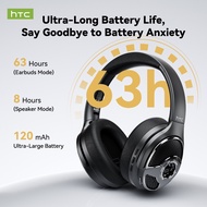 HTC HP09 Bluetooth Headset Wireless Earphone Gaming Headphone Bluetooth 6.0 Stable Calling With Mic 