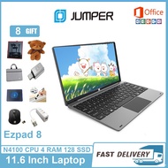 【Express Delivery Gift Set】 Jumper New EZPad 8 10.1 Inch Touchscreen 2 in 1 Laptops Tablets with Keyboard | 4RAM 128GB SSD Intel® Celeron N4100 Window 11 MS Office Install