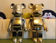 Mastermind Japan (MMJ)Bearbrick 金銀 1000%