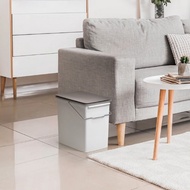 日本Like-it  Seals 上蓋按壓式可堆疊垃圾桶 17L