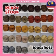 Benang kait poly Indo D27 Poly kilap / Benang rajut