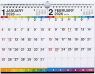 Takahashi E115 2026 Calendar, Tabletop, 2 Month List