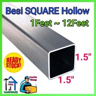 1.5"x1.5"(1feet-7feet) Besi Hollow Petak 1.0mm (BP1)