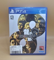 (มือสอง) มือ2 เกม ps4 : Yakuza 8 LIKE A DRAGON Infinite Wealth โซน2 ภาษาอังกฤษ แผ่นสวย #Ps4 #game #p