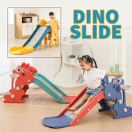 Dinosaur Slide With Basketball Frame Kids Playground Indoor Outdoor Safety Slide Playground