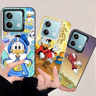 V-6 Donald Duck Case for Xiaomi Redmi 13C POCO C65 X6 Neo 13X Note 13 Pro 5G