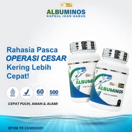 BIO GOLD Albuminos Contents 60 Capsules Snakehead Fish Extract Albumin 500 mg Original Post-Operativ