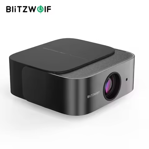 BlitzWolf BW-V10 Ultra Android Tv 13.0 Projector 4K Supported Built-in Hulu 500 ANSI Lumens Mental K