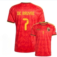 Belgium 2026 2027 Fans Edition Men's Home Short Sleeves Football Jersey T-shirt #7 DE BRUYNE
