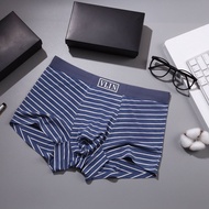 LV3700 New Style Modal Cotton Men's Underwear Antibacterial Breathable Boxer Shorts Large Size Sweat