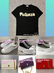 現貨🆕➡️ Alexander McQueen McQ 鞋 女裝鞋 男裝鞋 手袋 圍巾頸巾 Tee 衛衣  男女各款名牌Product更多款式(請在facebook或者IG查看)