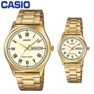 Casio Couple Watch MTP-V006G-9B & LTP-V006G-9B