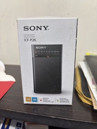 DSE 專用 SONY ICF-P26 FM/AM Listening 收音機