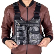 Men's Army Bag Chest Bag Tactical Ring Bag Outdoor Vest Bag Sling Bag Man