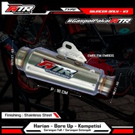 Selenser Exhaust Silincer Only / ATR Racing Silincer Type: V3 - by ATR Power Tech
