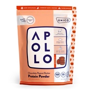 Unico Apollo Peanut Butter Cup Protein Shake | Salty & Sweet Tasty Protein Powder | Made w/ 100% Gra
