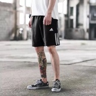 Adidas 愛迪達 夏季新款短褲 五分褲 Adidas速乾短褲 經典款 三條線 速乾褲 速乾排汗 Adidas運動短褲