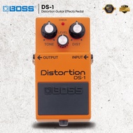 BOSS Distortion (DS-1) Guitar Effects Pedal  with patch cable set ( DS1 / DS 1 )