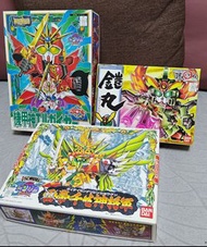 SD BB戰士  機甲神+ 雷帝千生神將軍 + 鎧丸 戰國 武者