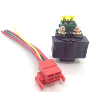 For Honda Steed 400 600 Spada VT250 Motorcycle Starter Relay Solenoid Connector + Plug Motorbike Ele