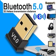 Wireless 5.0 USB Bluetooth Adapter Transmitter Bluetooth Receiver Audio Bluetooth Dongle for Computer PC Laptop