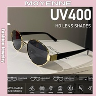 FashionOval Sunglasses Women Retro Trend Metal Sun Glasses Classic Men Brand Eyewear UV400 Gaggles