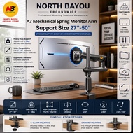North Bayou A7 Heavy Duty Monitor Mount Arm Support Size 27" - 50"