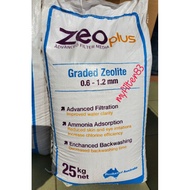 WATERCO ZEOPLUS ZEOLITE FILTER MEDIA (RM9.50 UNTUK 1KG) Graded Zeolite