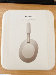 全新未開封Sony WH-1000XM5 耳機 1 年保養 白色