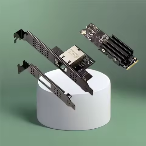 M.2 B+M Single-Port RJ45 10G Server Network Card NVME to RJ45 10Gb Ethernet Network Adapter AQC113 C