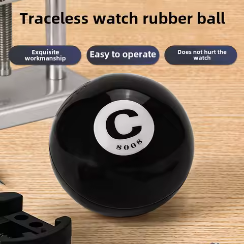 Watch Repair Ball Rubber Inflatable 7cm Dia Easy Use Watch Back Case Open Friction Ball Watch Repair